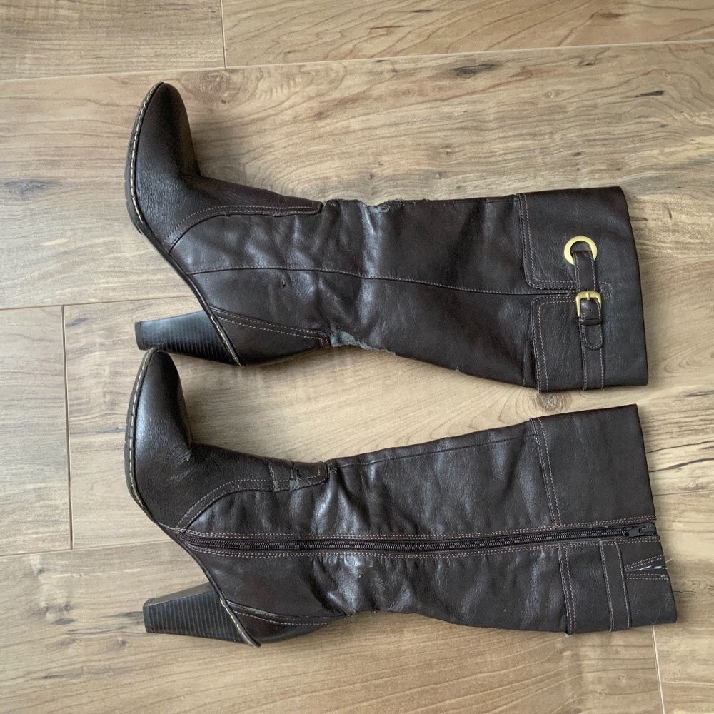 All man made material boots